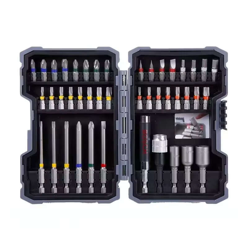 .A - for Bosch Electric Screwdriver Bit Set 43 Pieces Power Drill Accessories PH1 PH2 PZ1 PZ2 Hex To