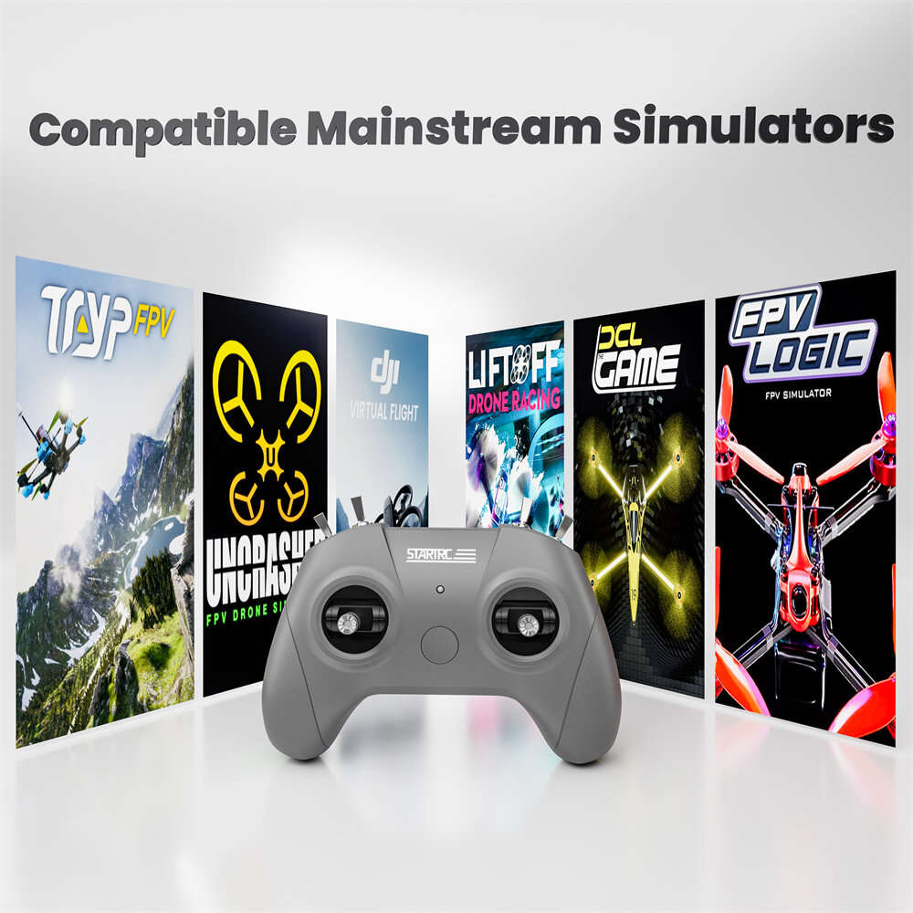 Left Hand Throttle - STARTRC Drone S8 Pro FPV Flight Simulator Controller Flight Training System for