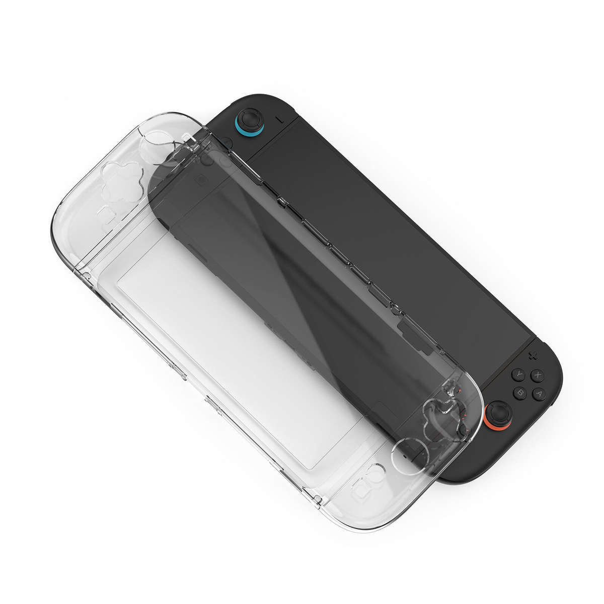 Transparent - For Switch2 Split Crystal Case Anti-Scratch Shockproof PC Protective Shell Precision F
