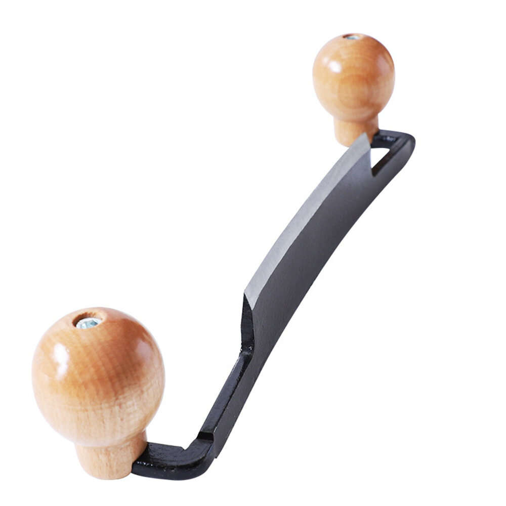 1pc Draw Knife Straight Shave Knife With High Carbon Steel Blade Wooden Handle Pull Knife Woodworkin