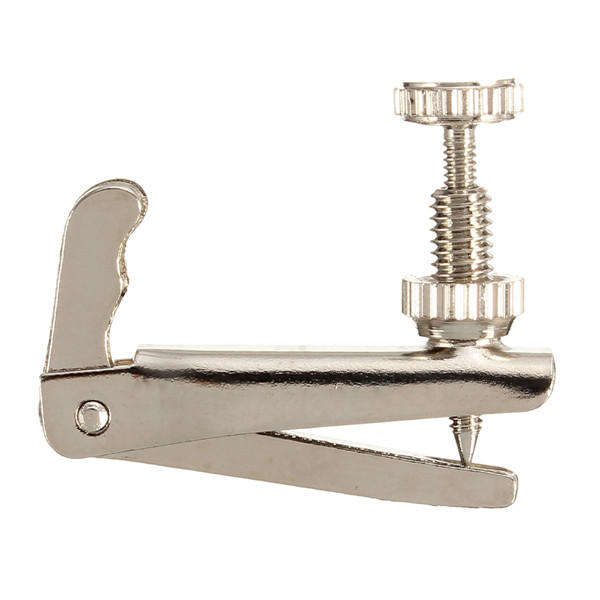8 Pcs String Adjuster Sliver Copper Fine Tuner For 3/4-4/4 Violin