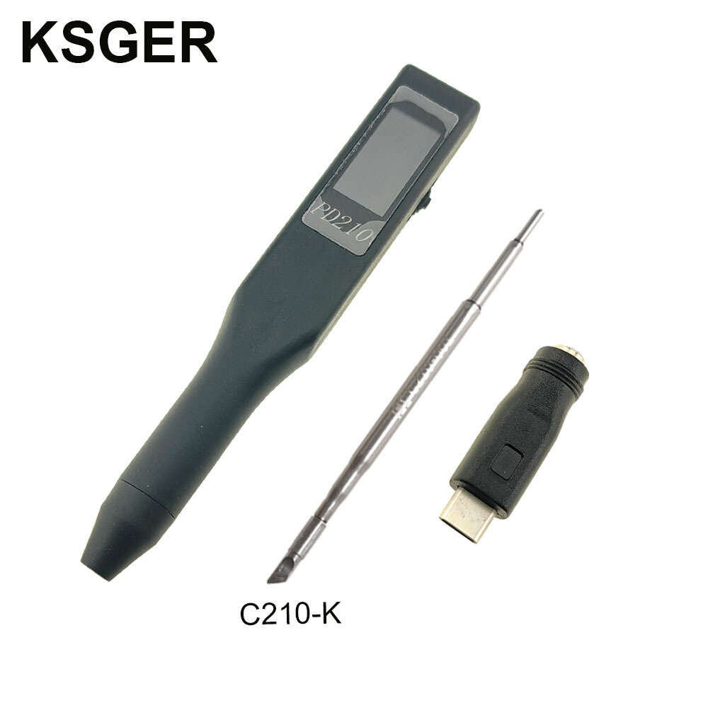 K Solder Tip - KSGER C210 70W Portable Soldering Iron Station Quick Heating DIY Temperature Control
