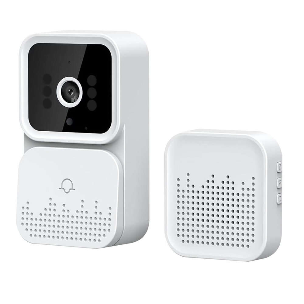 Smart Visual Doorbell Outdoor WiFi Camera Intelligent IR Night Vision Two-way Audio Remote APP Viewi
