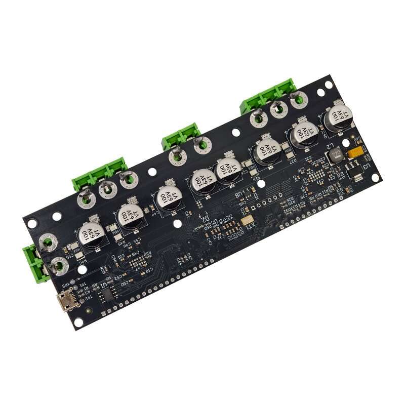 Black - ODrive V3.6 FOC-BLDC Motor Controller Dual Motor 56V 60A High Performance ARM Cortex M4 Enco