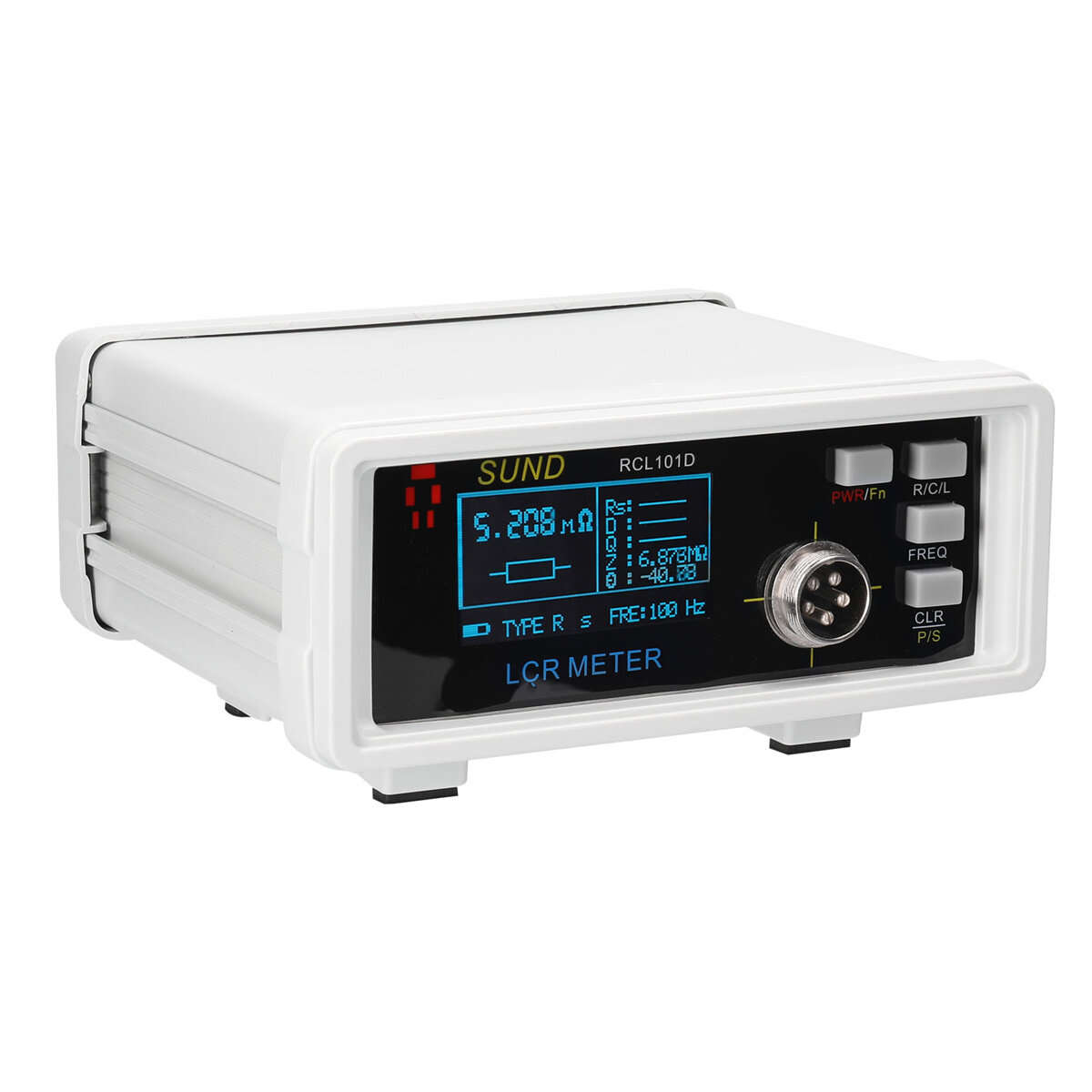 RCL101D Desktop Meter Resistance Capacitance Inductance ESR Measurement 1-key Calibration Automatic