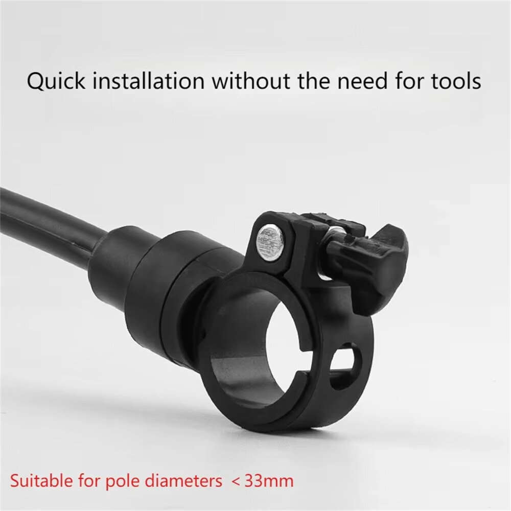 2pcs - BENGGUO 1/2Pcs Bicycle Hose-adjustable HD Rearview Mirror 360 Degree Adjustable Wide Angle Sh