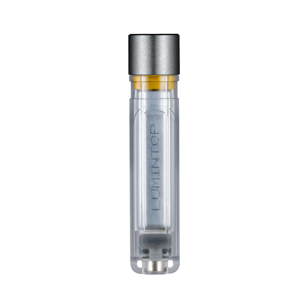 Transparent - LUMINTOP Black Cat 2.0 Remote Control EDC Flashlight Rechargeable LED Keychain Flashli