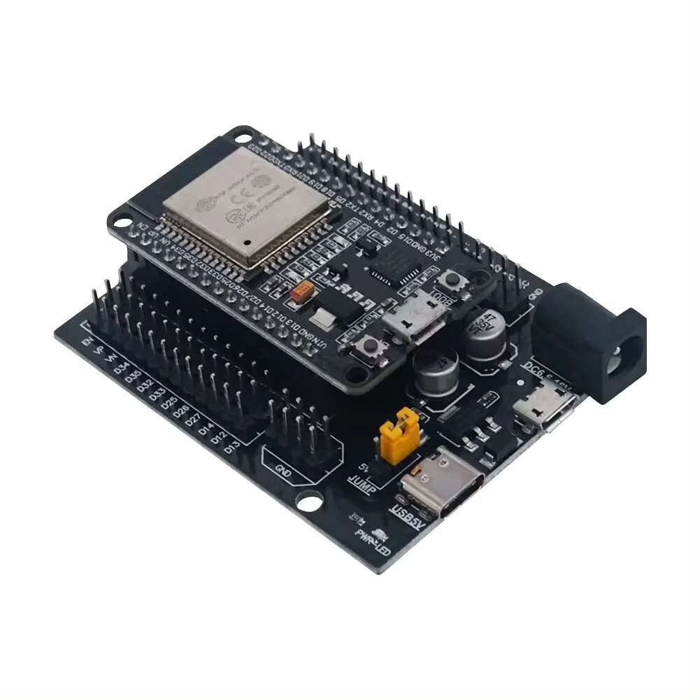 1 SET CH340 - ESP32 Expansion Board Compatible with ESP32 WiFi+bluetooth Dual Core ESP32-DevKitC-32