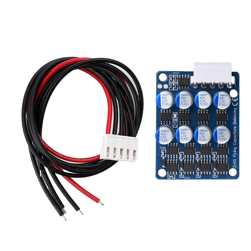 8S - 3A 4S 6S 8S Active Equalizer Balancer Lifepo4 Lipo LTO Battery Energy Capacitor Lithium Battery