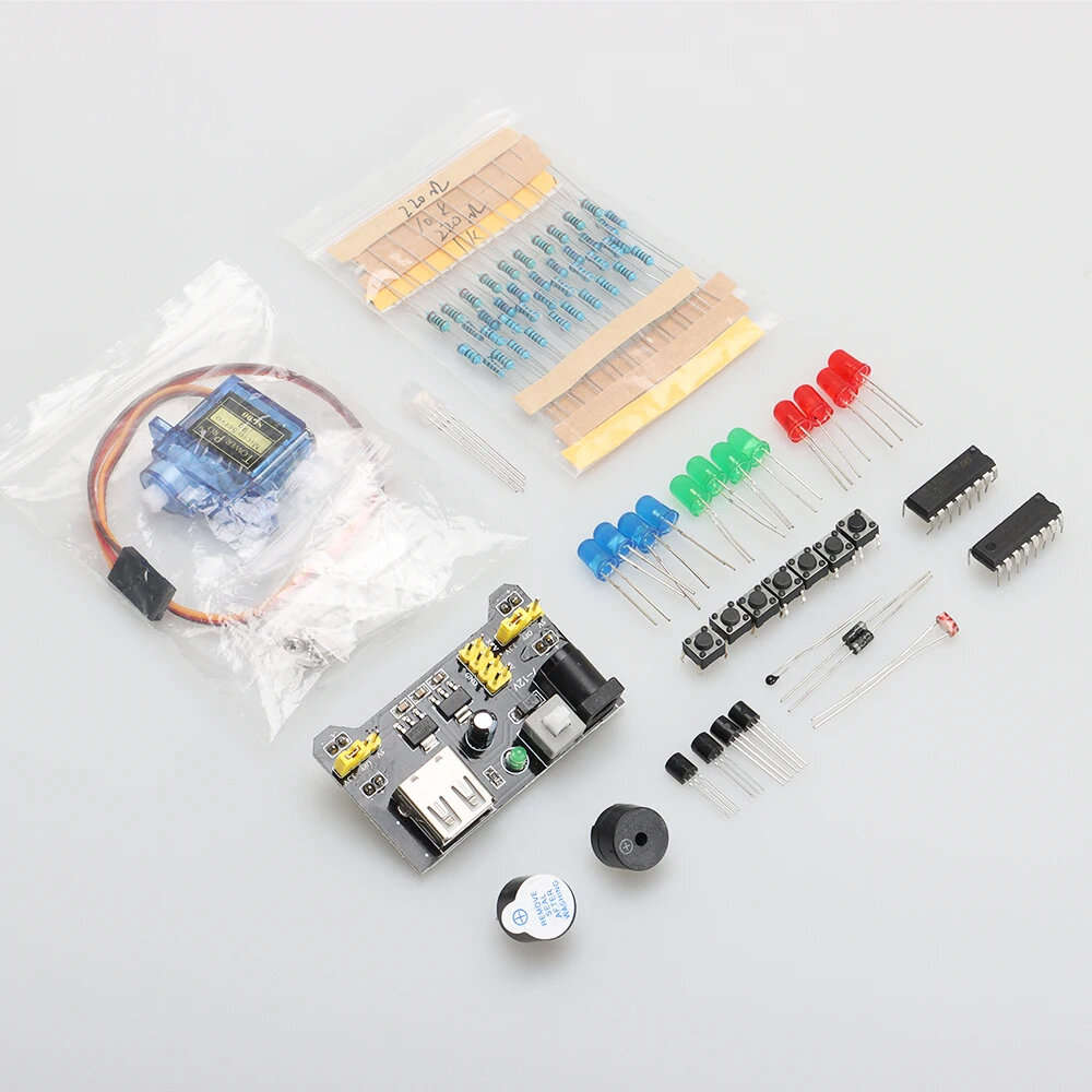 Full Kit - TSCINBUNY ESP32 PLUS OLED Advanced Beginner Kit Development Board IOT WiFi Learning Kit