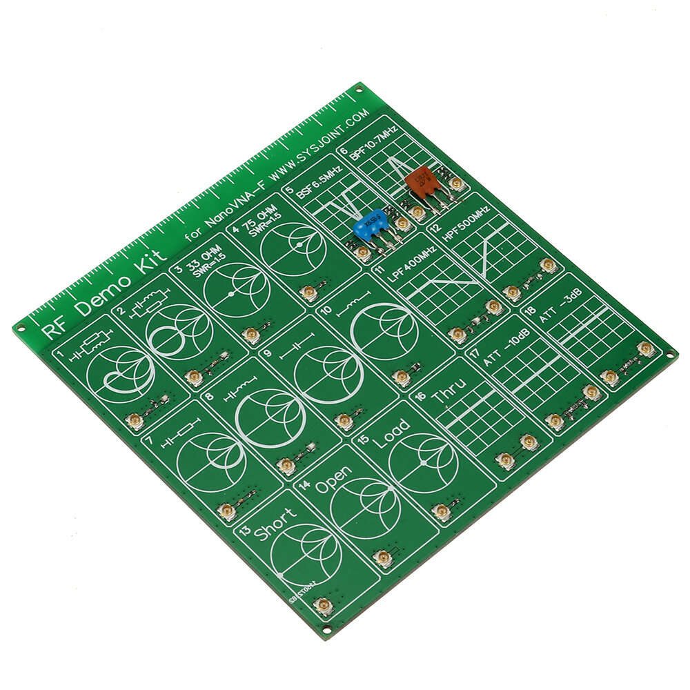 Professional RF Demo Kit NanoVNA RF Tester Board Filter Attenuator for NanoVNA-F Vector Network Anal