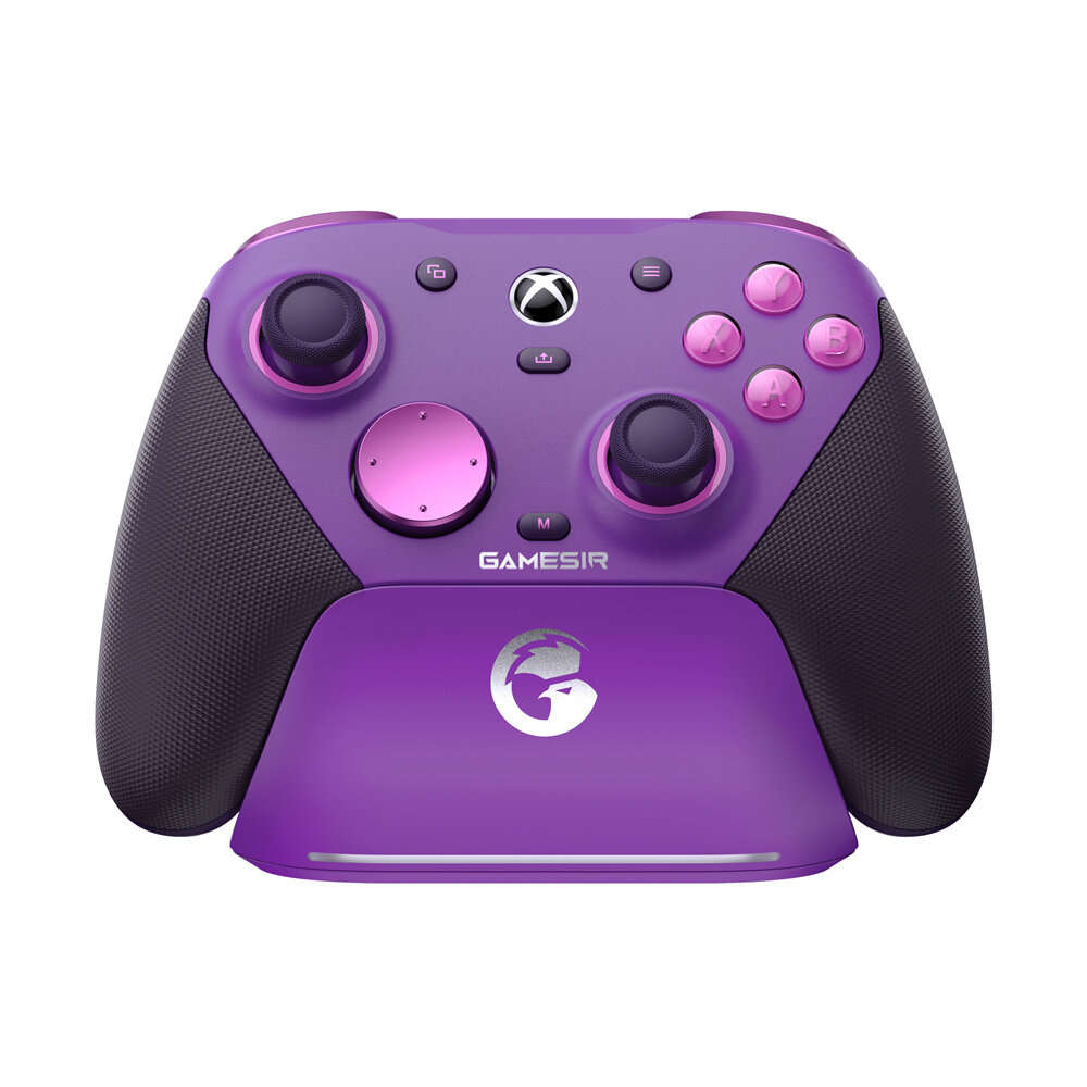 Purple - [Xbox Certified] GameSir G7 Pro Plum Purple Tri-mode Gaming Controller with Hall Effect Joy