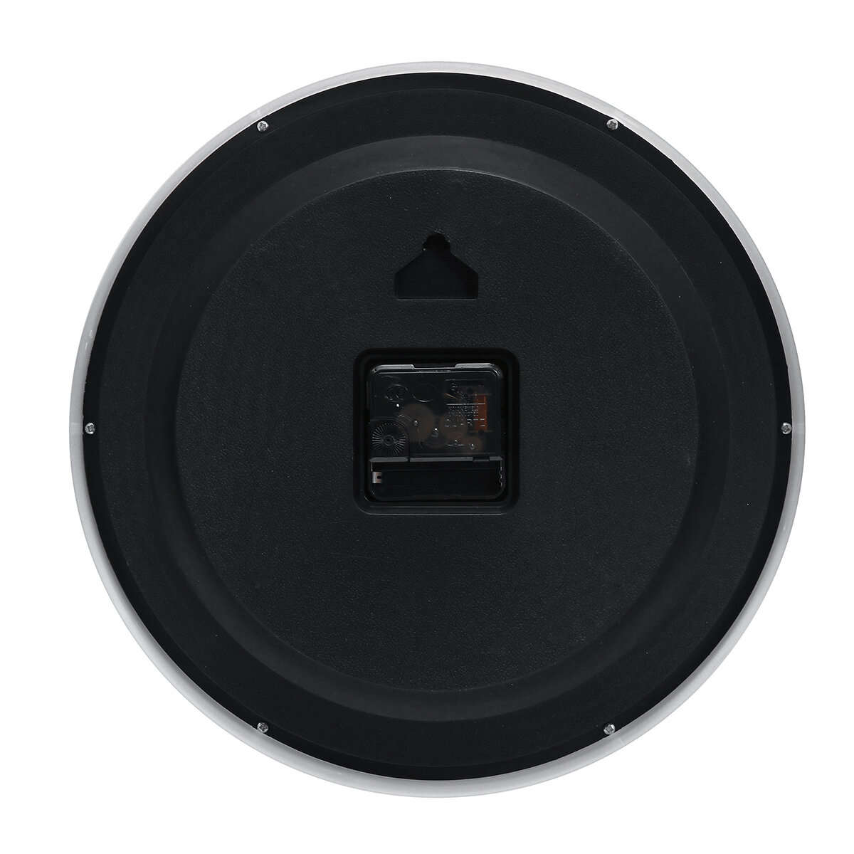 12Inch Wall Clock Silent Quartz Luminous Wall Night Clocks Black/White