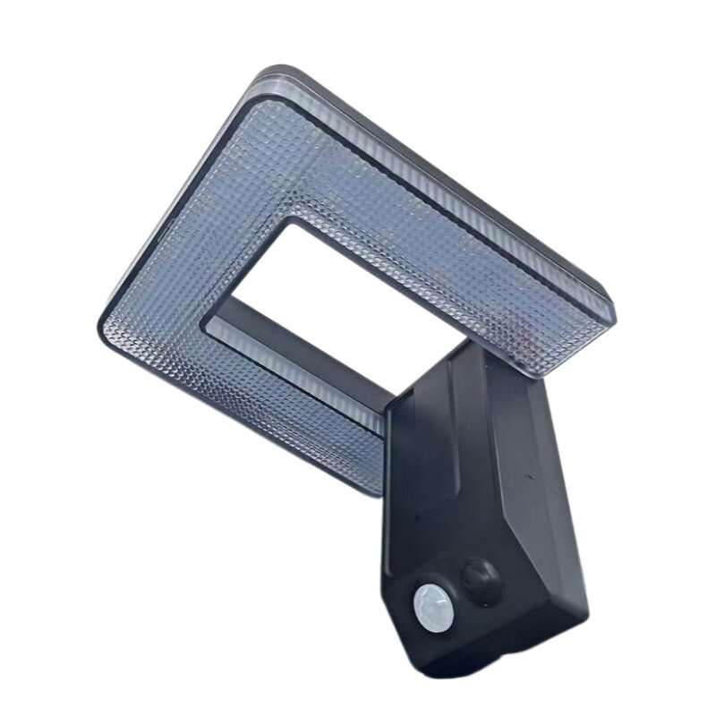 1 pc - Elfeland Foldable Solar Wall Light with 32 LEDs, Motion Sensor, 3 Lighting Modes & 120 Adjust