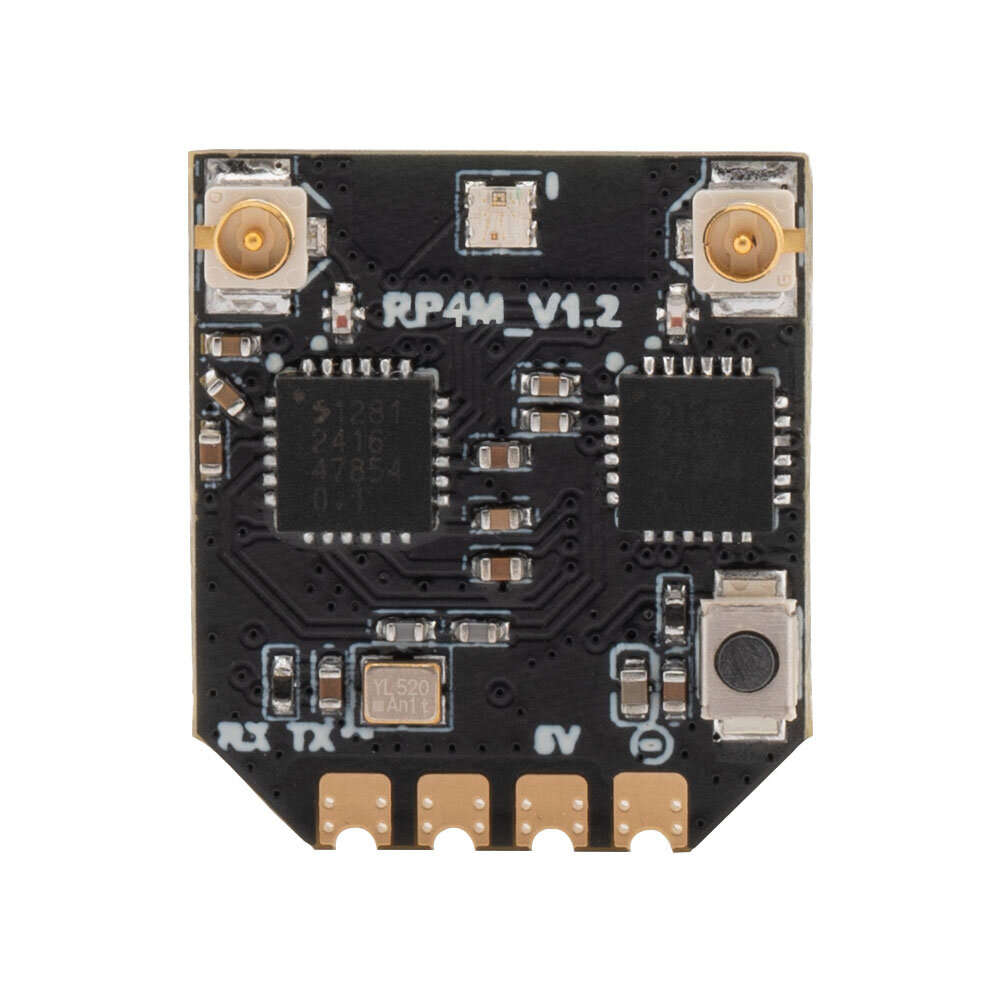 FCC Version - Radiomaster RP4TD-M ExpressLRS ELRS 2.4GHz Dual Antennas Ultra Light Mini True Diversi