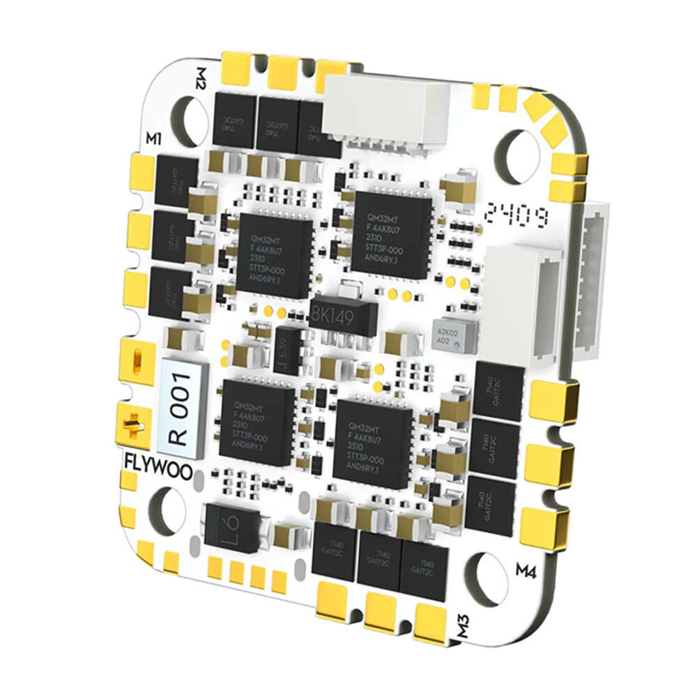 ICM42688 - 25.5x25.5mm Flywoo GOKU GN745 45A AIO BL_32 ICM42688P V3 Flight Controller 1MB Flash Inte