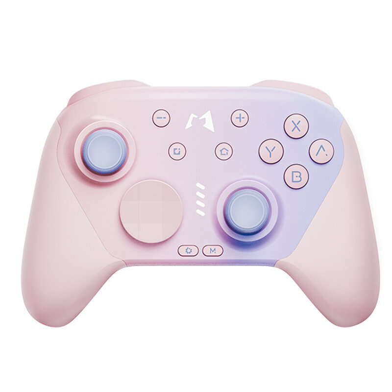 Pink - MOBAPAD Chitu 2 Wireless bluetooth Switch2 Controller with TMR Zero Friction Joysticks HD Rum