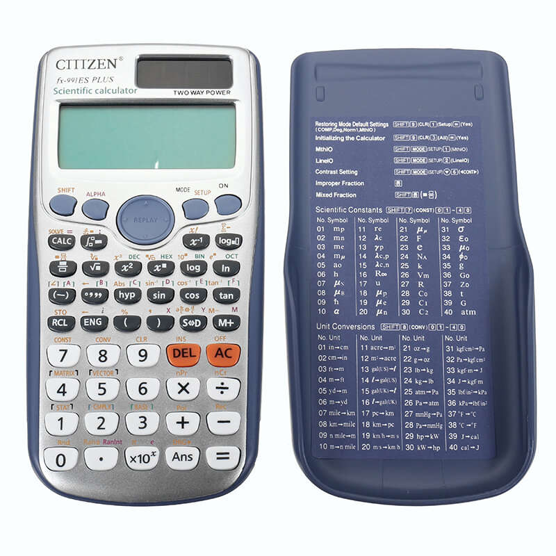 991Es Plus Office Calculator 417 Kinds Of Functions Student Function Scientific Calculator School Ex
