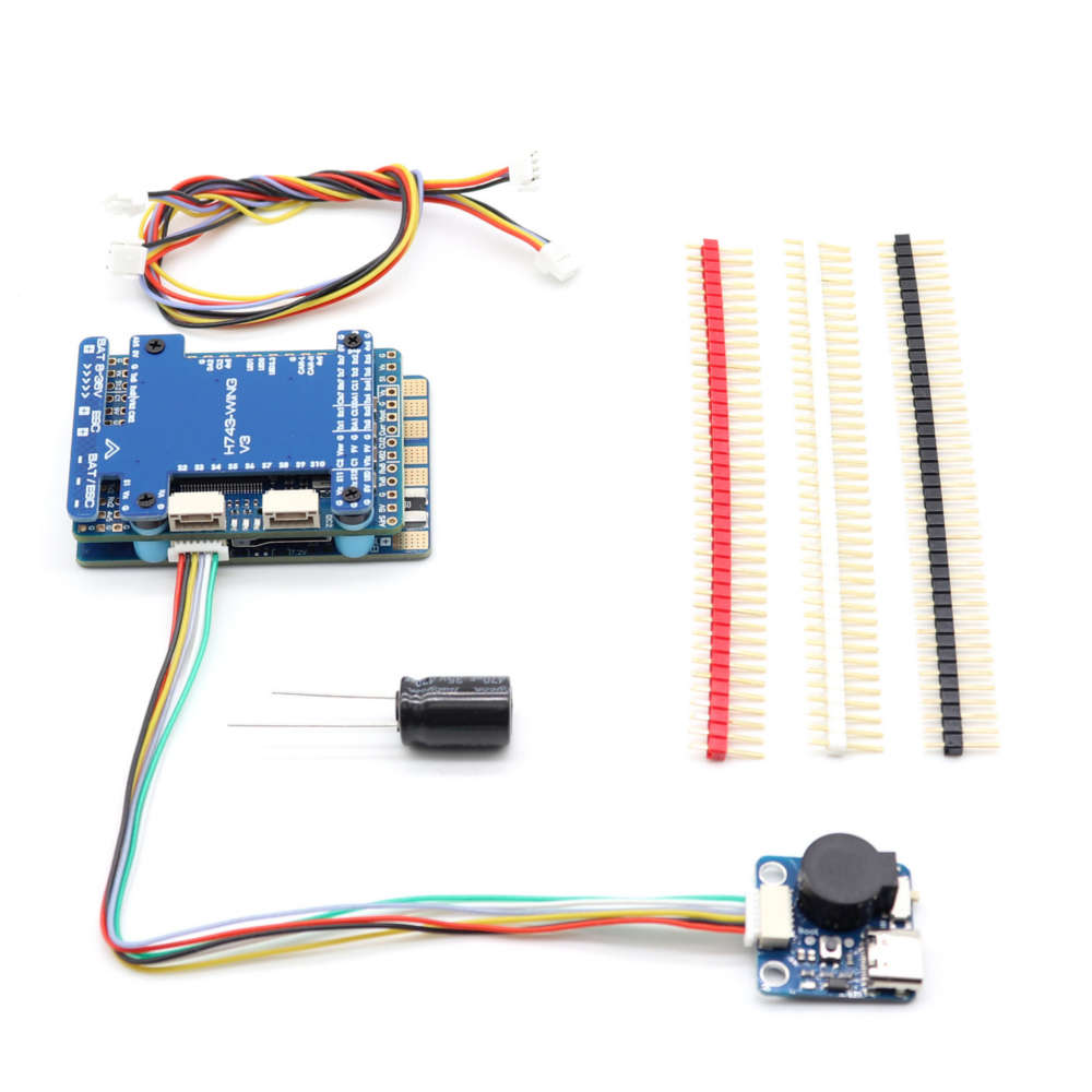 Flight Controller - H743 WING V3 Dual Gyro Flight Controller Supports Dual Motor and Dual Cameras fo