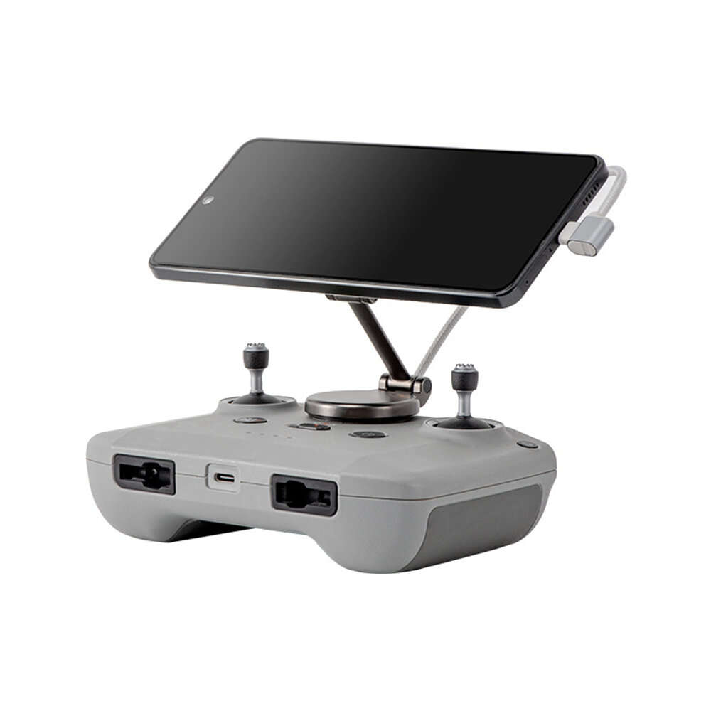 Black - STARTRC Magnetic Phone Mount Foldable Support Holder Adjustable for DJI RC-N3 N2 Controller