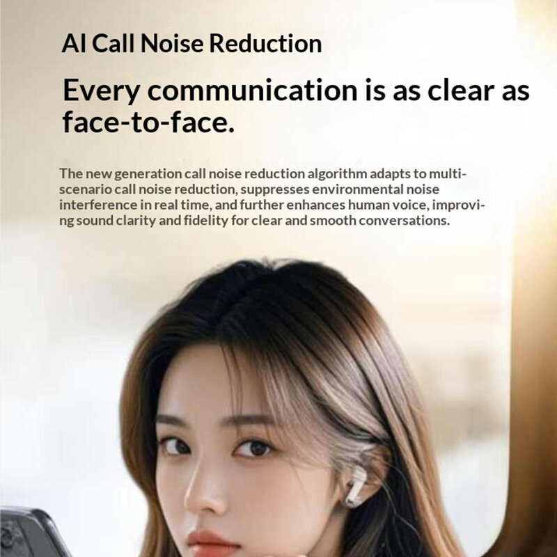Black - Lenovo TA120 TWS Earbuds Wireless bluetooth Earphone 13mm Drivers Low Latency Touch Control