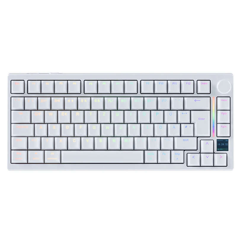 Mercury/Linear - GAMAKAY TK75 TMR Magnetic Switch Mechanical Keyboard 81-Keys Tri-mode Hot-swappable