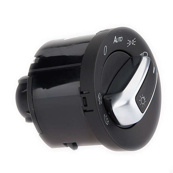 Chrome Headlight Switch Fog Light Switch With Auto Function 5Nd941431B For Vw