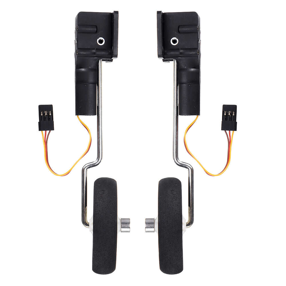 Metallic Worm-type Electronic Retractable Landing Gear for Small Real Electric Fixed-wing RC Aircraf