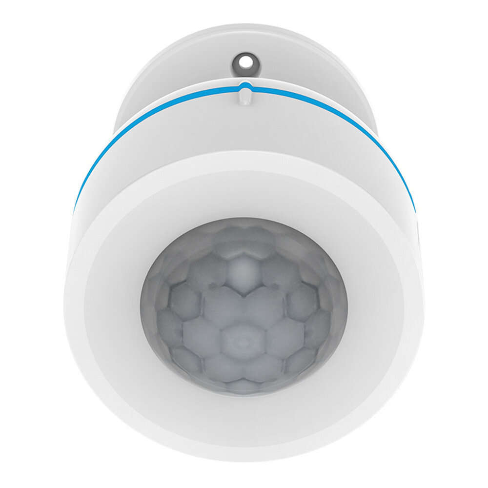 White - Tuya Matter Thread Smart PIR Motion Sensor Wireless Human Body Motion Infrared Detector Work