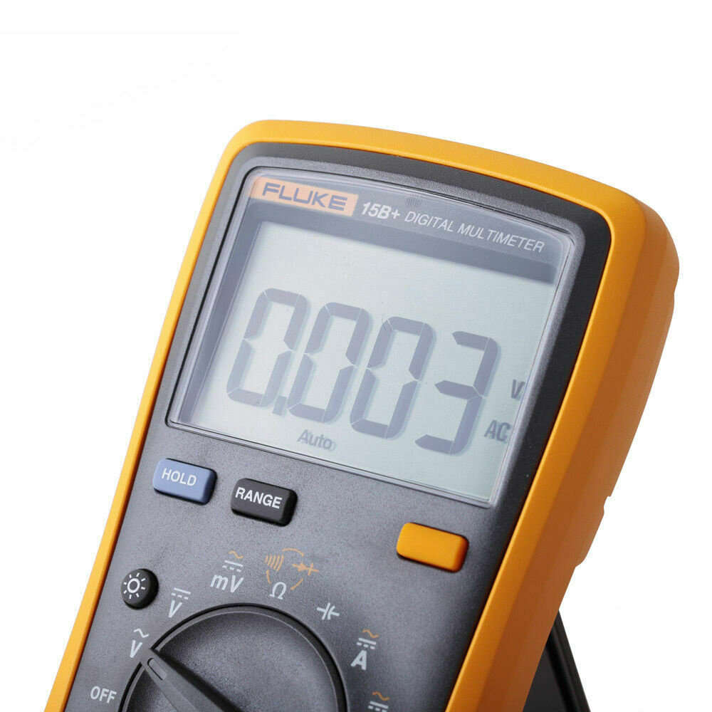 Fluke Digital Multimeter 15B +AC / DC voltage of 4000 ounts, high precision automatic portable multi