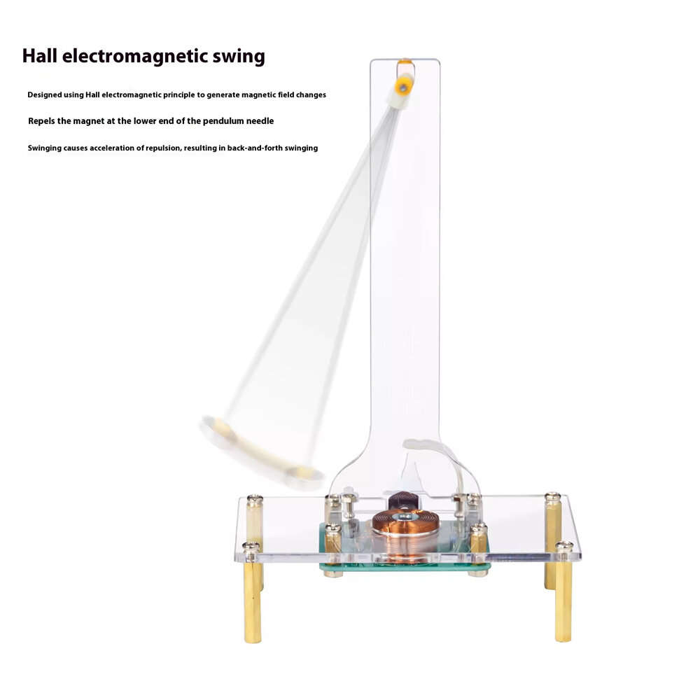 DIY Kit - Electromagnetic Swing DIY Kit TJ-56-678 Hall Effect Sensor DC 5V Educational Science Exper
