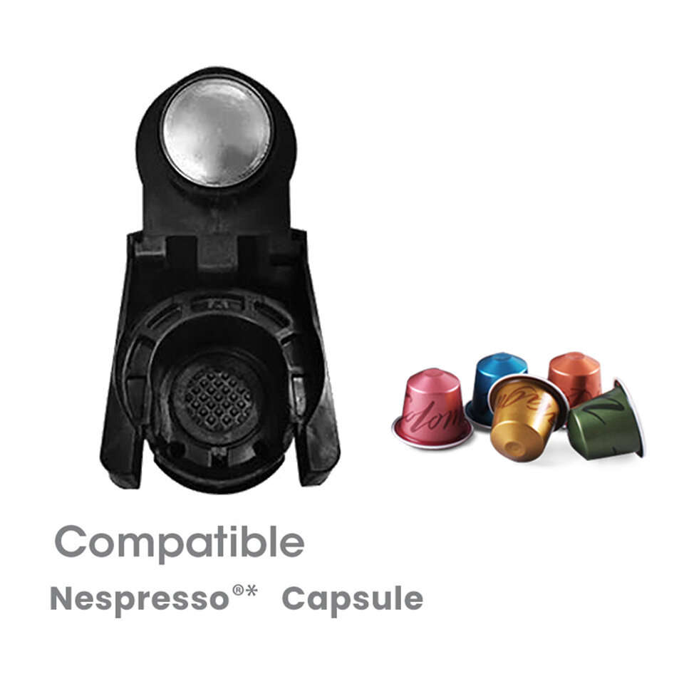 Nespresso Adapter - HiBREW Capsule Adapter System Parts Compatible With H1A Coffee Machine for NS, D