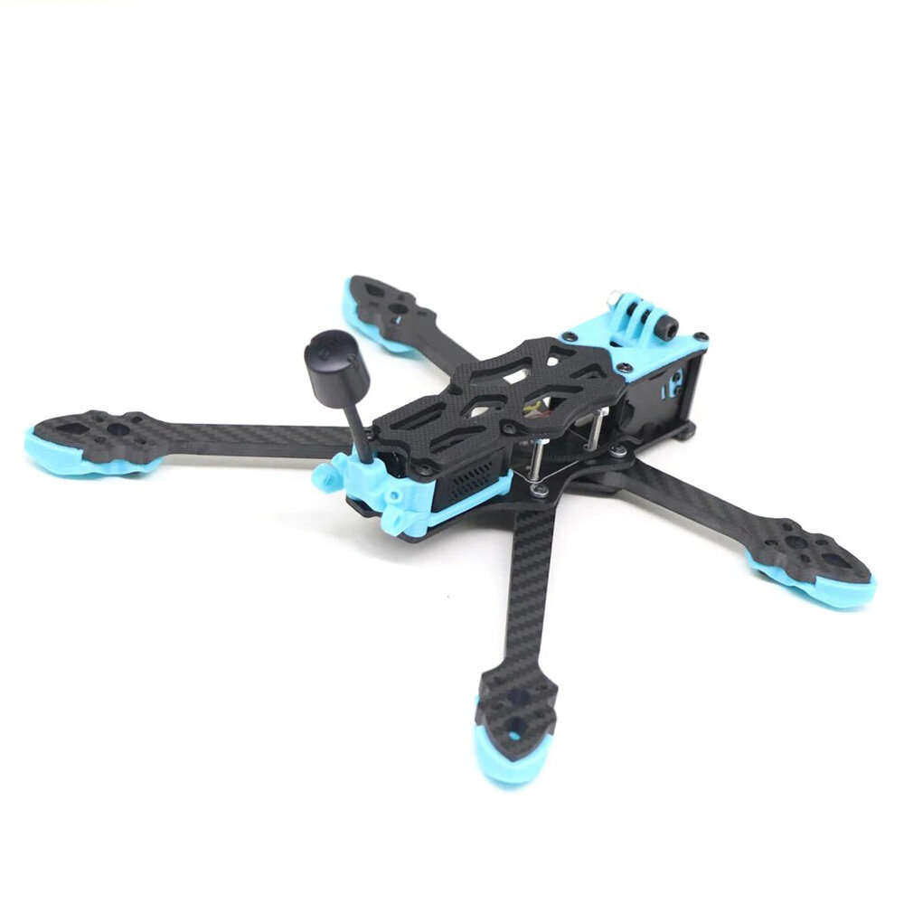 DC - APEX5 5 Inch Carbon Fiber Frame Kit Support DJI O3 for DIY Freestyle RC FPV Racing Drone