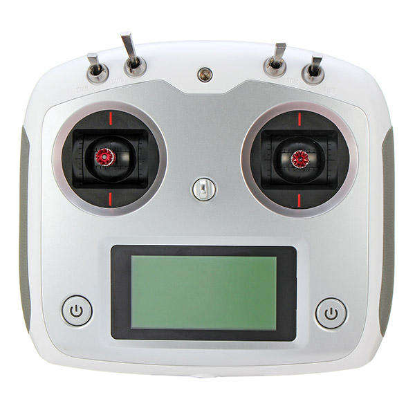 White - Flysky i6S FS-i6S 2.4G 10CH AFHDS 2A Radio Transmitter With FS-iA10B Receiver for FPV RC Dro