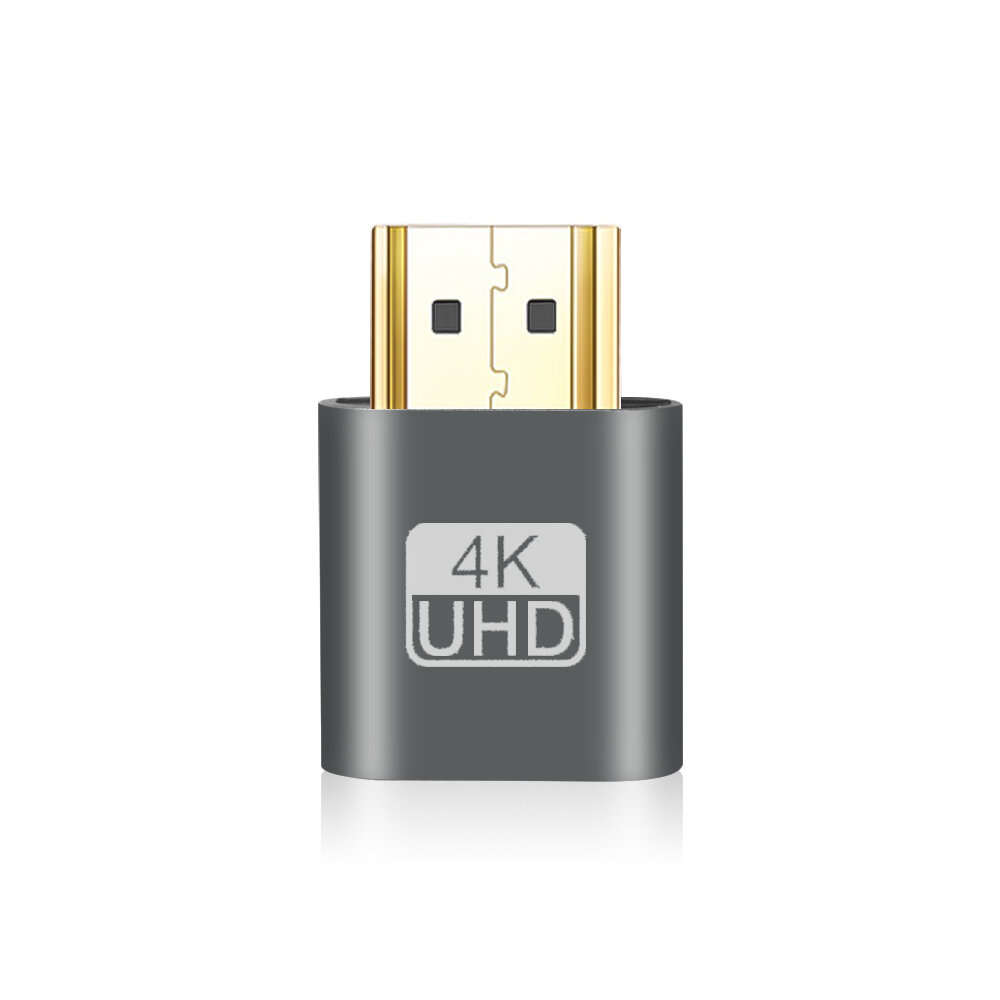 VGA Virtual Display Adapter HDMI-compatible 1.4 DDC EDID Dummy Plug Headless Ghost Display Emulator