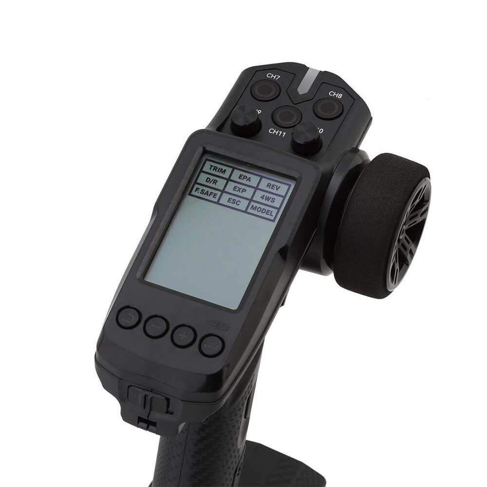 Black - Flysky MG11-BT-BS 2.4Ghz 11CH 2A-BS Protocol LCD Screen RTR Upgrade Radio Transmitter for Ho
