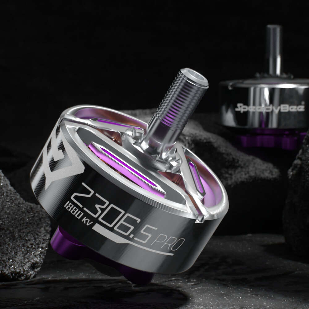 4 PCS - SpeedyBee 2306.5 1880 KV Brushless Motor for Mario5 RC FPV Racing Drone