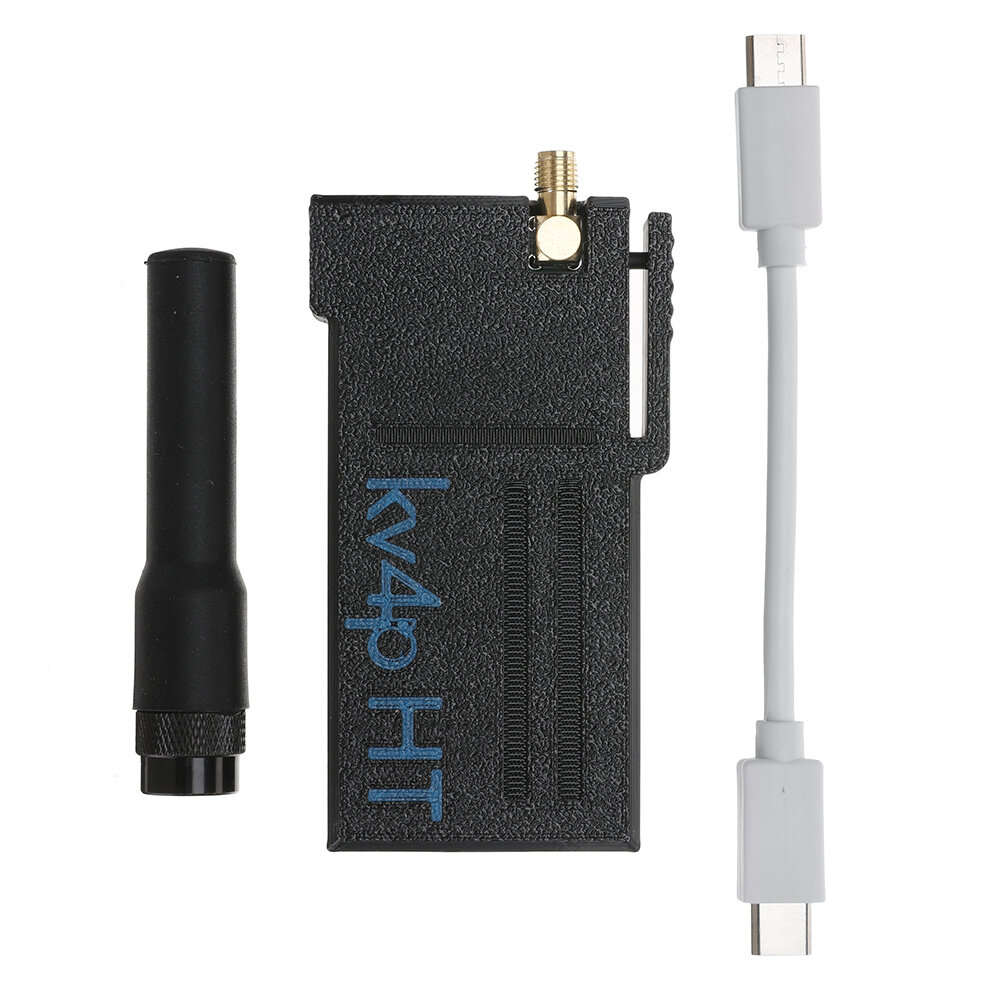 Black - Assembled kv4p HT Ver2.0 Turn Android Phone Into a Modern HAM Radio Transceiver Kits