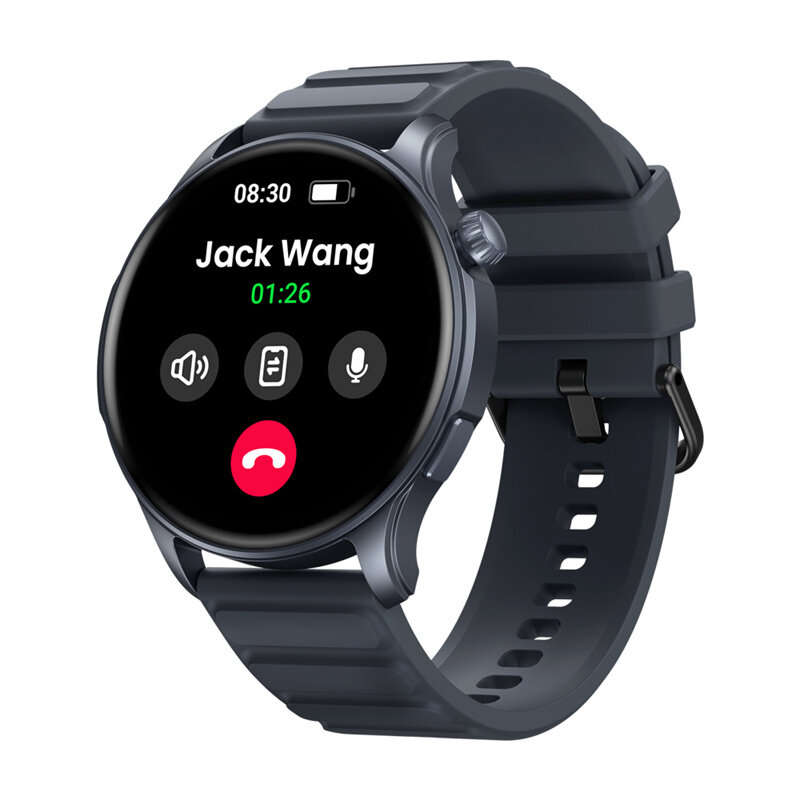 Grey - [2024 World Premiere]Zeblaze Btalk 3 Pro 1.43inch AMOLED Display bluetooth Call Heart Rate Bl