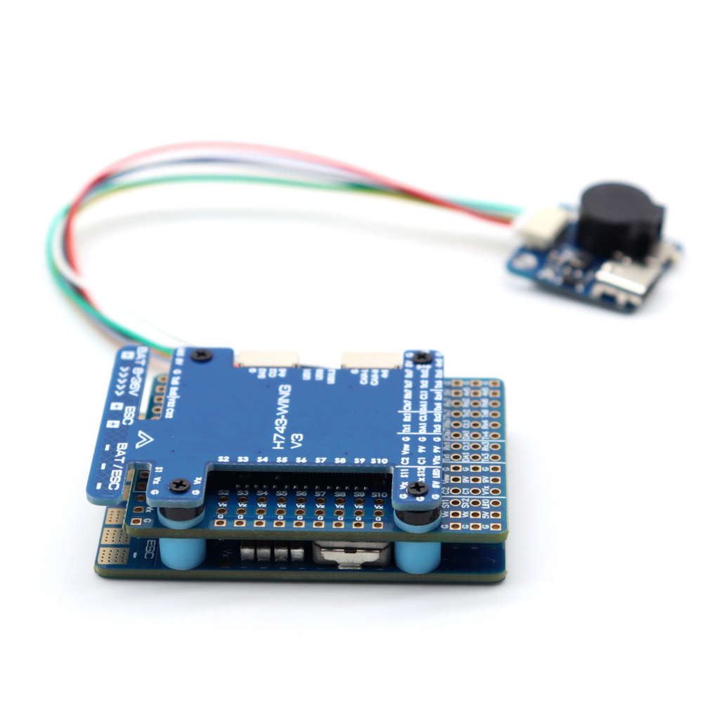 Flight Controller - H743 WING V3 Dual Gyro Flight Controller Supports Dual Motor and Dual Cameras fo