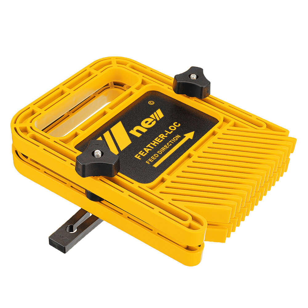 Yellow - Wnew Lengthened Double Feather Boards 160mm Adjust Featherboards Safety for Table Saw Route