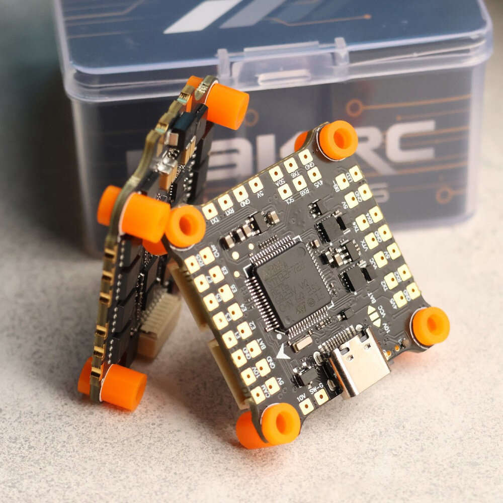 Stack - 30.530.5mm HAKRC F7230 V2 2-6S Flight Controller 2130 50A 8bit 4in1 ESC Stack ICM42688 Dual