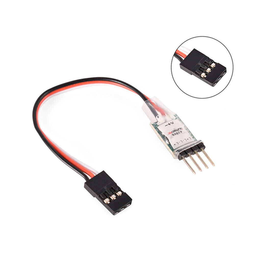JR Plug - DUMBORC RC Light Controller LED Switch Panel System Turn on/Off 3CH for RC Car Fixed Wing