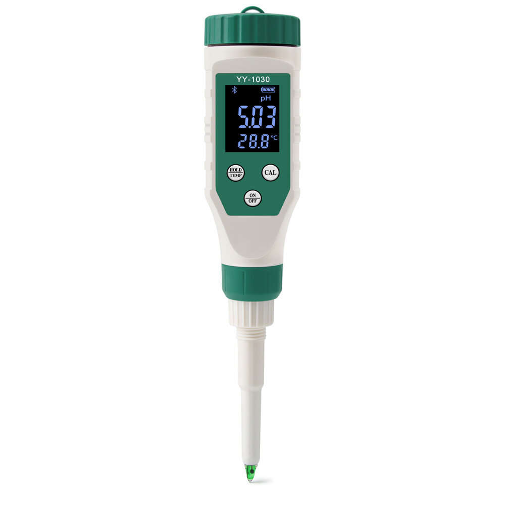 ZN-YY1030 High Precision Bluetooth PH Meter Surface pH Measurement Auto Temperature Compensation Val