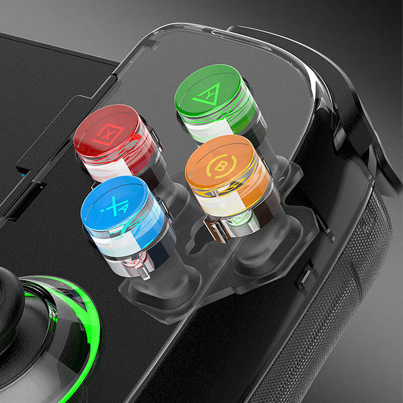 D7 Wireless Stretching Racing Game Controller Six-axis Turbo bluetooth-compatible Gamepad Joystick f