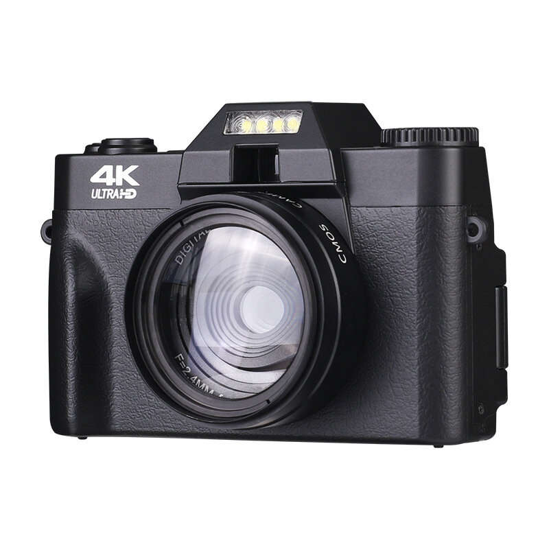 48MP 4K HD Digital Camera Vlogging Camcorder 30FPS Wi-Fi 16X Zoom Video Camera Camcorder Recording C