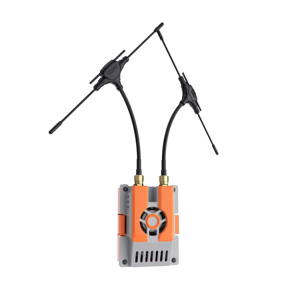 3D print - GEPRC RX as TX JR-Bay Modification Kit 915M/2.4G Dual-frequency T-Type Antennas DIY Part