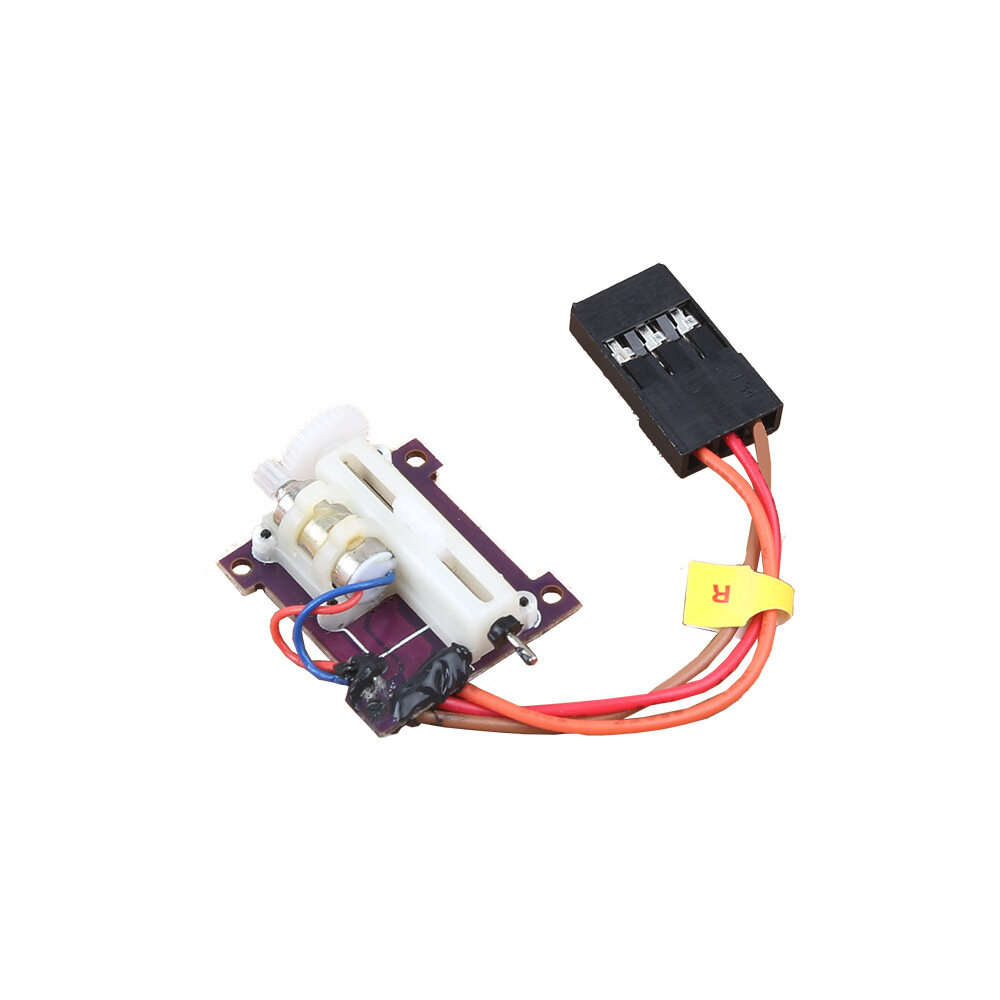1 Piece L + 1 Piece R - 1.7g Small Digital Servo Linear 3P 1mm JR/ JST Plug for Micro RC Airplane Fi