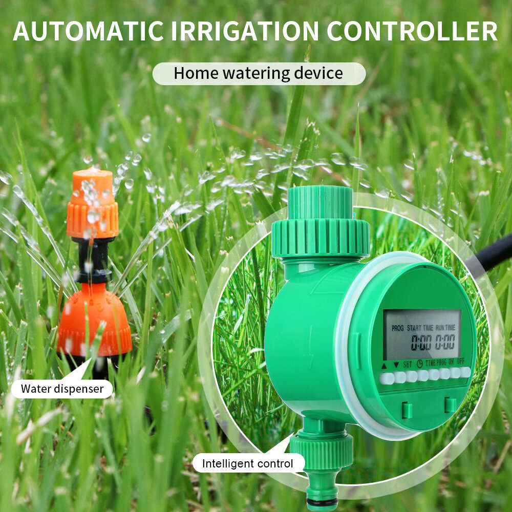 AGSIVO Sprinkler Timer Digital Automatic Water Timer Programmable Watering Irrigation Timer for Gard