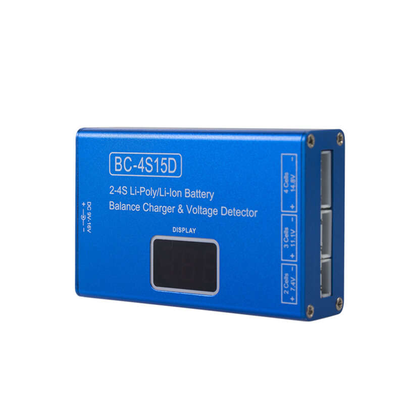 AU Plug - BC-4S15D 2-4S Lipo Battery Balance Charger With Voltage Display for RC FPV Quadcopter Fram